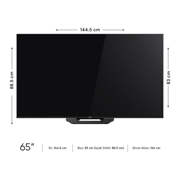 Nextstar YE-65IDWP14 65” 165 Ekran 4K Ultra HD 144Hz Google Premium QD Super MiniLED TV