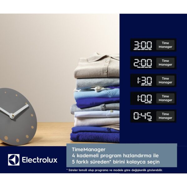 Electrolux EW6F9452T 600 Serisi Aı Washassist FULLWASH45′ 10,5 kg 1400 Devir A Enerji Sınıfı Çamaşır Makinesi