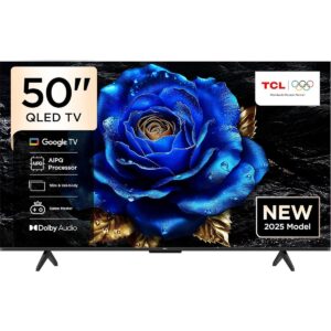 TCL 50T6C 50" 127 Ekran Uydu Alıcılı 4K Ultra HD Google QLED TV