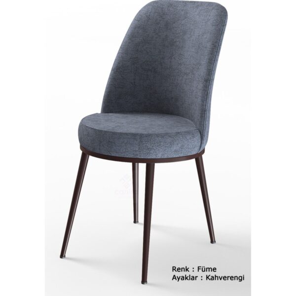 Concept Via Serisi 80 x 132 cm MDF Açılabilir Barok Ahşap Desen Mutfak Masa Takımı + 8 Adet Sandalye