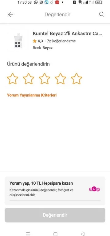 Safiye Bekiroğulları ürün değerlendirmesi
