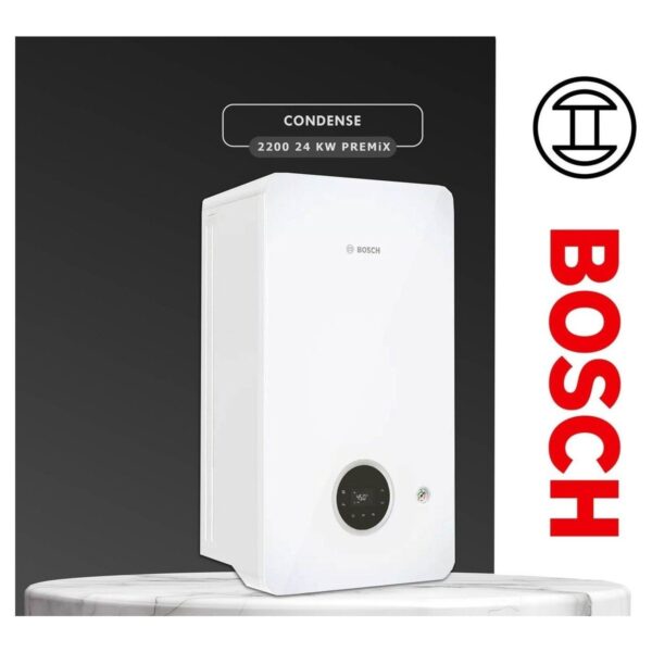 Bosch Condense 2200iW 24 kW Yoğuşmalı Bacalı Kombi Enerji Tasarruflu Çevre Dostu Isıtma Sistemi