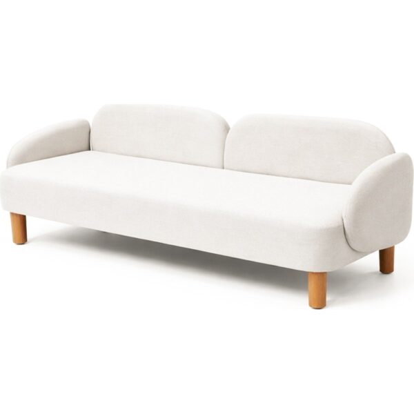 Zem Ramos Bohem Üçlü Kanepe, Açık Krem