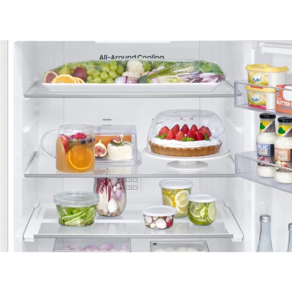 Samsung RB50DG601EWWTR 508 Lt Alttan Donduruculu No-Frost Buzdolabı, Wi-Fi