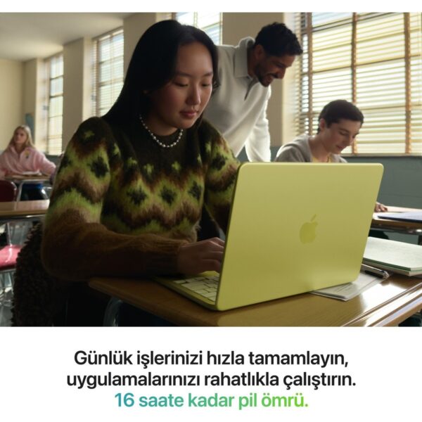 Apple MacBook Neo A18 Pro 8GB 512GB SSD macOS 13″ Taşınabilir Bilgisayar Gümüş MHFC4TU/A