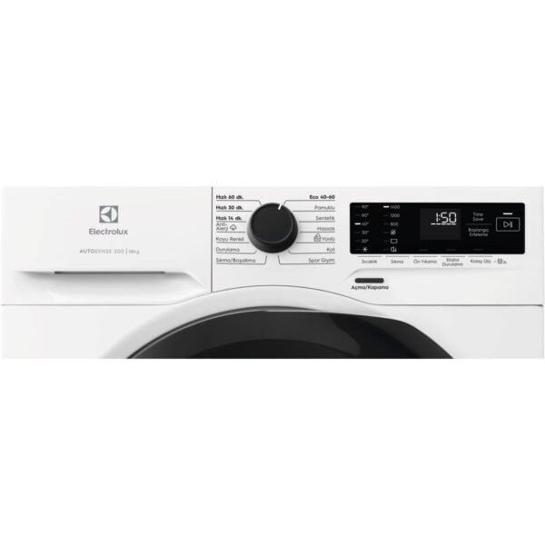 Electrolux EWZF541BT 10 kg 1400 Devir TimeCare 14/30/60 dk Hızlı Yıkama Buharlı Anti Alerji Programlı Inverter Çamaşır Makinesi