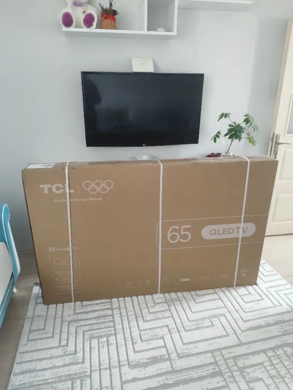 TCL 55P79K 55″ 140 Ekran Uydu Alıcılı 4K Ultra HD Google Smart QLED TV