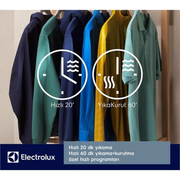Electrolux EW8W7607AT 800 Serisi Kurutmalı Çamaşır Makinesi