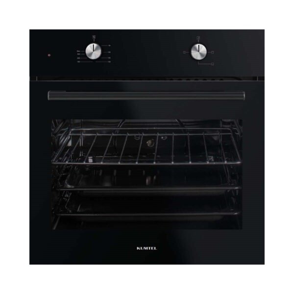 Kumtel Siyah Aspiratörlü Home Ankastre Set (B66-S2 + KO-40TAHDF + DS6-905S)