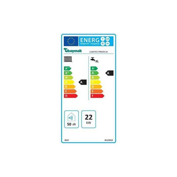 Baymak Lunatec Premix 24 kW Hermetik Tam Yoğuşmalı Kombi
