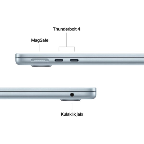 Apple MacBook Air M5 16GB 512GB SSD macOS 13″ Taşınabilir Bilgisayar Gök Mavisi MDHH4TU/A
