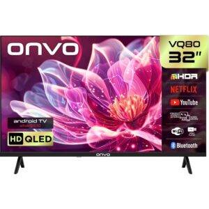 Onvo 32VQ80F3HA 32'' 82 Ekran Uydu Alıcılı Hd Ready Whaleos QLED TV