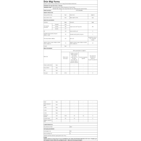 Samsung RT47CG6636WWTR 465 Lt Üstten Donduruculu Wi-Fi No-Frost Buzdolabı
