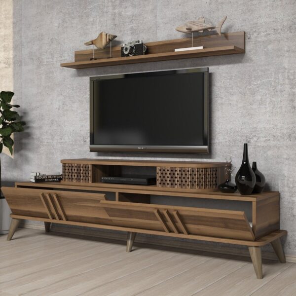 Variant Eylül Tv Ünitesi Ve Orta Sehpa Takımı – Ceviz