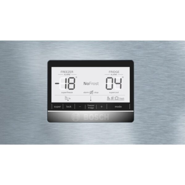 Bosch KGN86AID2N Serie 6 Alttan Donduruculu Buzdolabı 186 x 86 cm Kolay temizlenebilir Inox