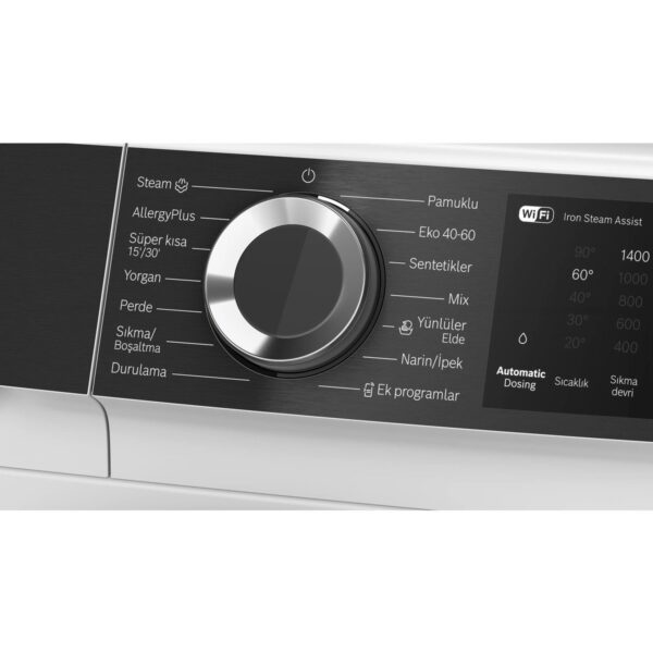 Bosch WGK264Y0TR Çamaşır Makinesi 11 kg 1400 Devir Beyaz