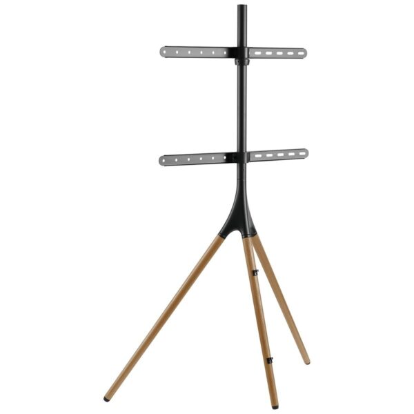 Şövalye Tipi Tv Standı 45″-65″ | Ahşap & Metal | 180° Döner | 32 kg Taşıma Kapasiteli